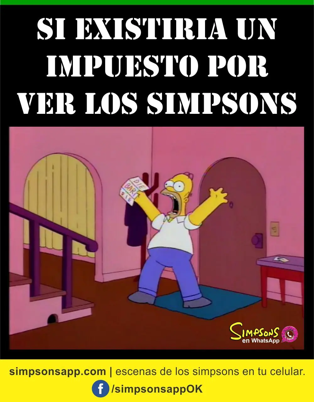 Cree 30 memes de los Simpsons y te lo muestro