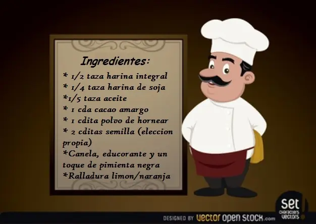 [Foto-Receta] Galletas integrales de chocolate