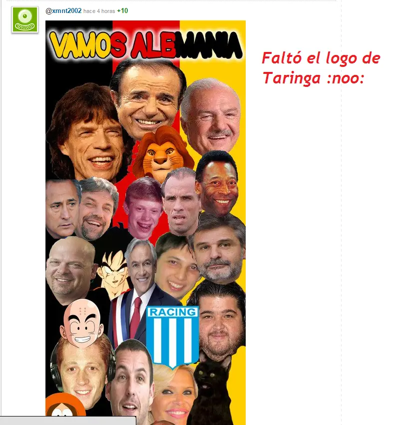 Taringa es la unica mufa y te lo muestro #1