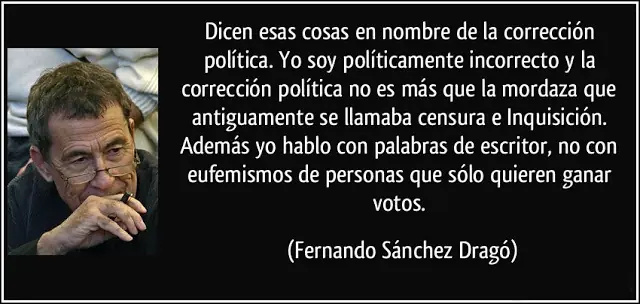 Políticamente correcto"la intolerancia disfrazada