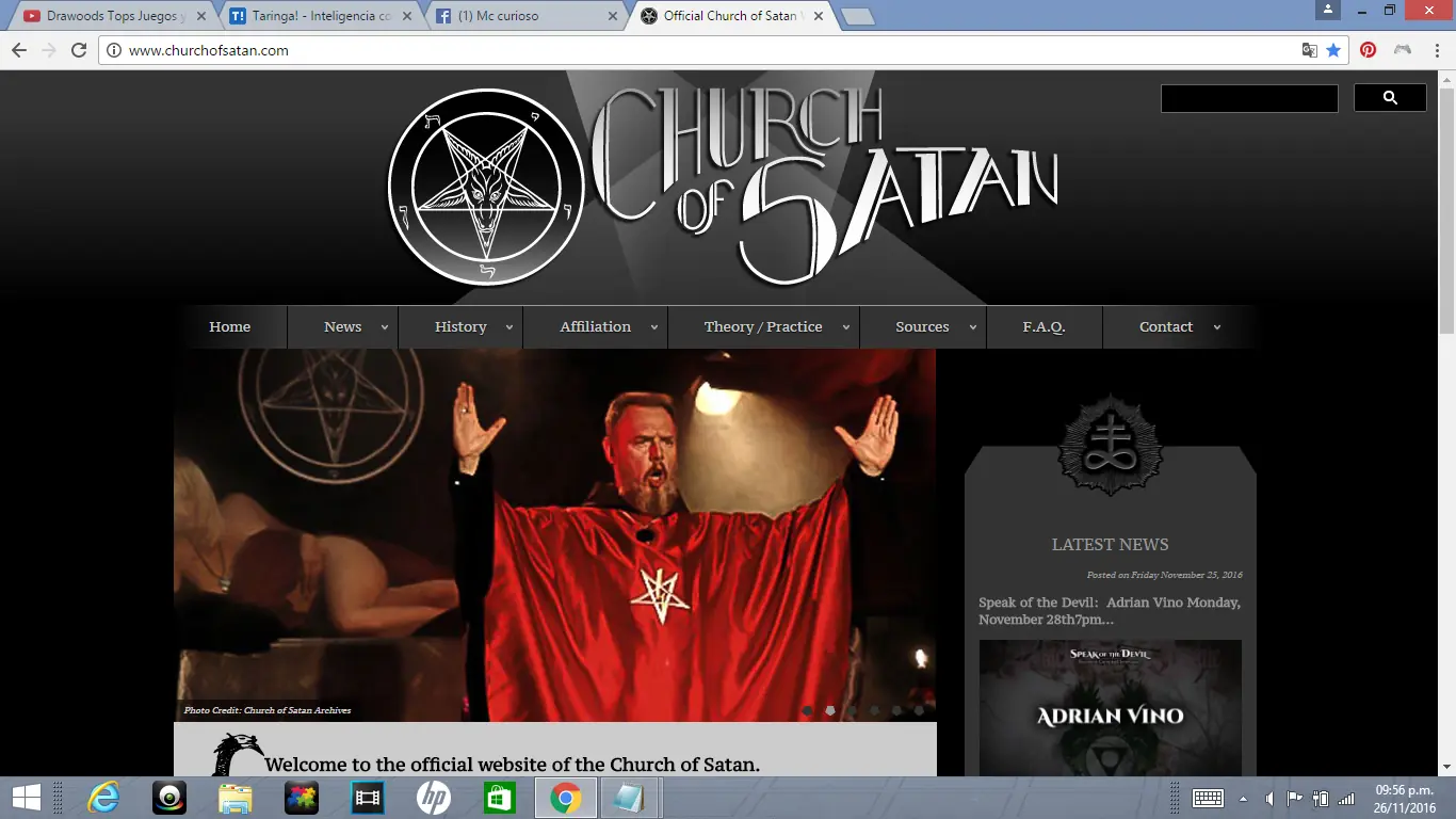 pagina satanica