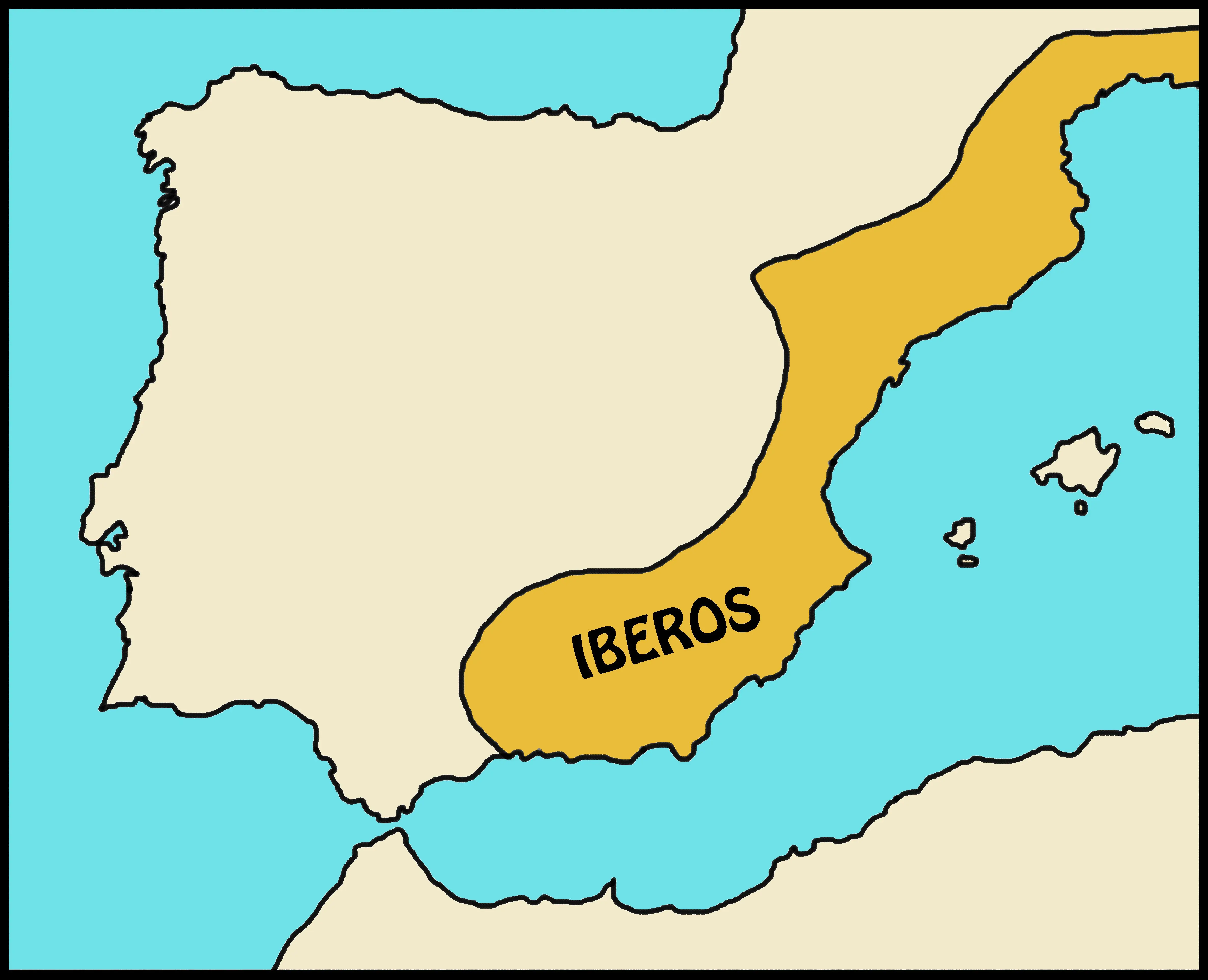 España ha sido el territorio mas conquistado de la historia
