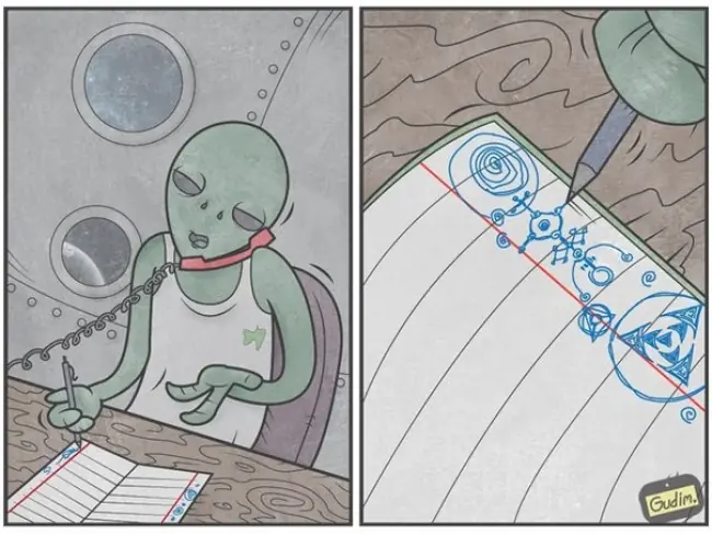 14 Sarcásticas ilustraciones acerca de este mundo.