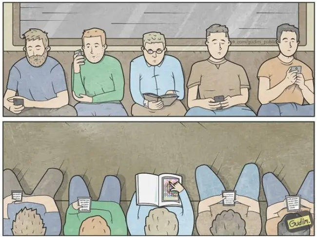 14 Sarcásticas ilustraciones acerca de este mundo.