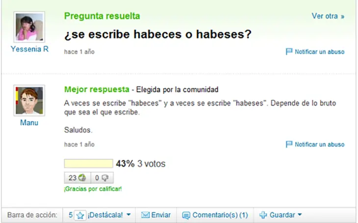 Humor: 20 preguntas más estúpidas de Yahoo Respuestas.