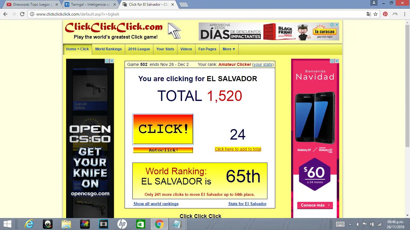 paginas extranas