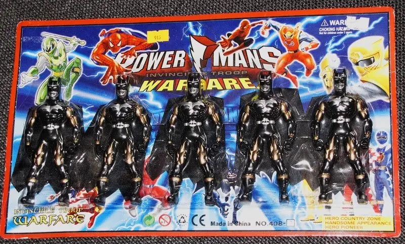 Las figuras de superhéroes mas perturbadoras del mundo.