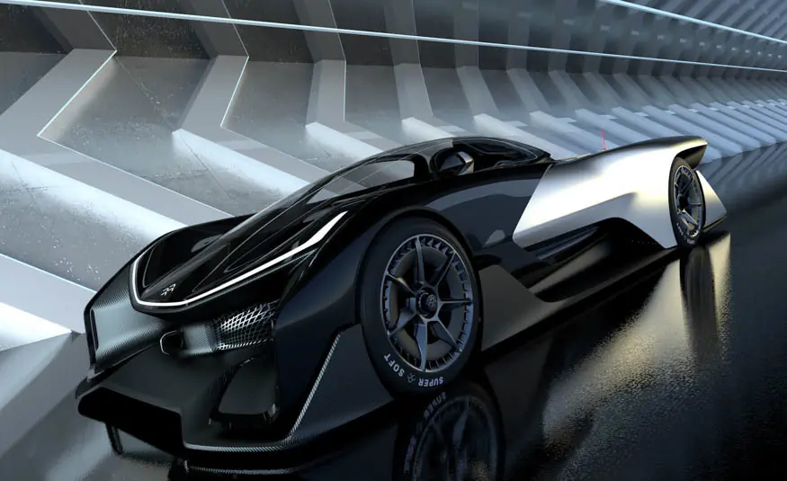 Faraday Future FFZERO1 Concept - "Batimovil" electrico