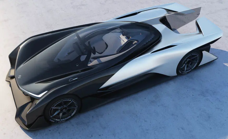 Faraday Future FFZERO1 Concept - "Batimovil" electrico