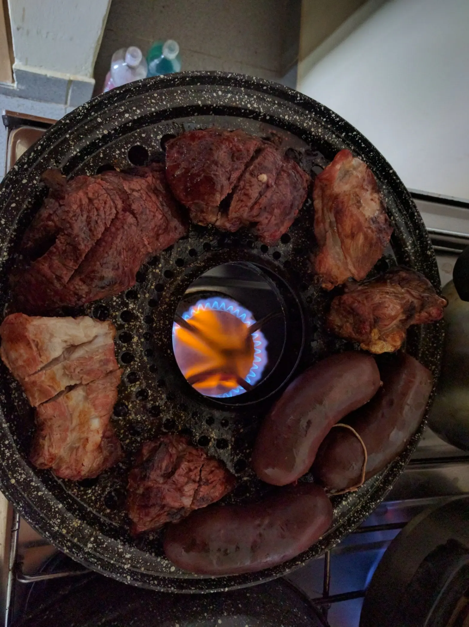 [Foto Receta] Asado a la hornalla.