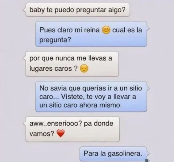 Conversaciones graciosas de face paralospibes