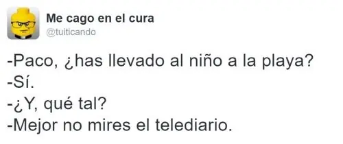 Humor para alegrar el Domingo!