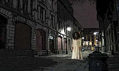 La escalofriante leyenda de la llorona,por el dia de muertos