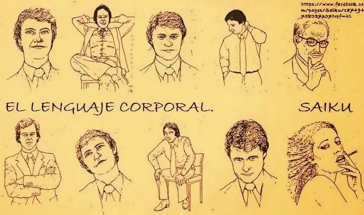 Aprende el lenguaje corporal con imagenes