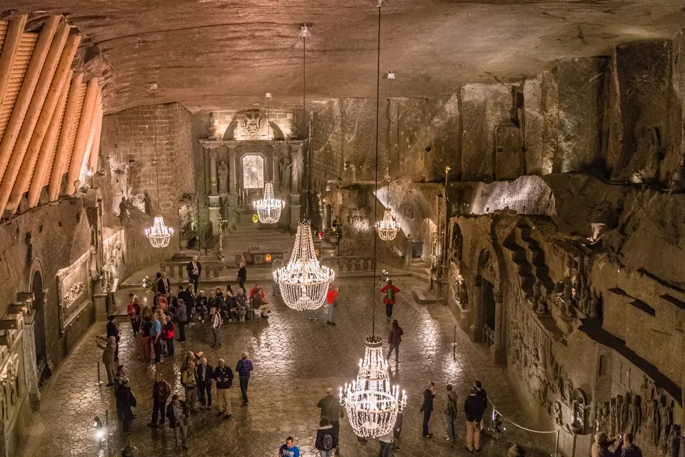 Las increíbles minas de sal de Wieliczka