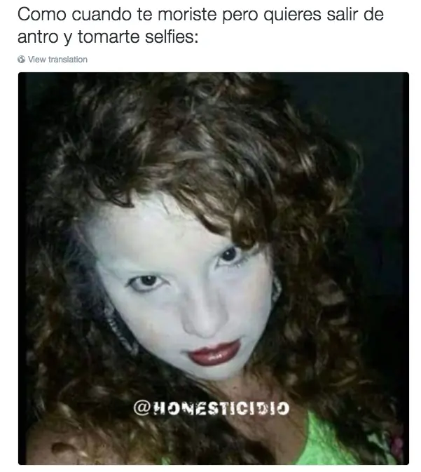 14 Mujeres que ya murieron pero no se han dado cuenta.