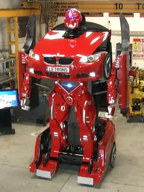 El increíble "Transformer" basado en un modelo de BMW