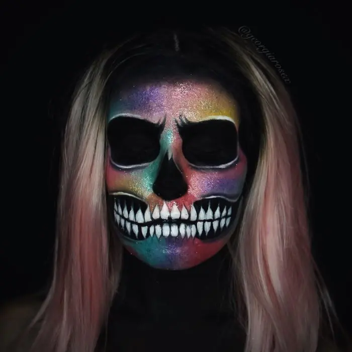 Maquillajes de Halloween tan horripilantes como originales