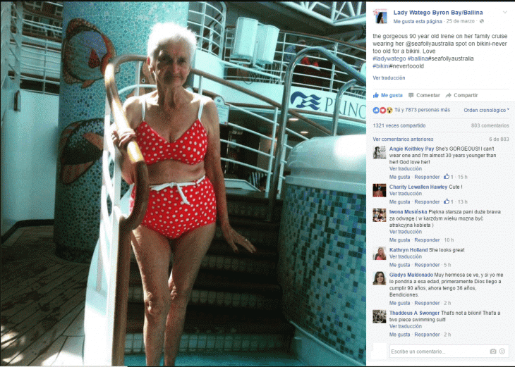 La nona mas Sexy! 90 años