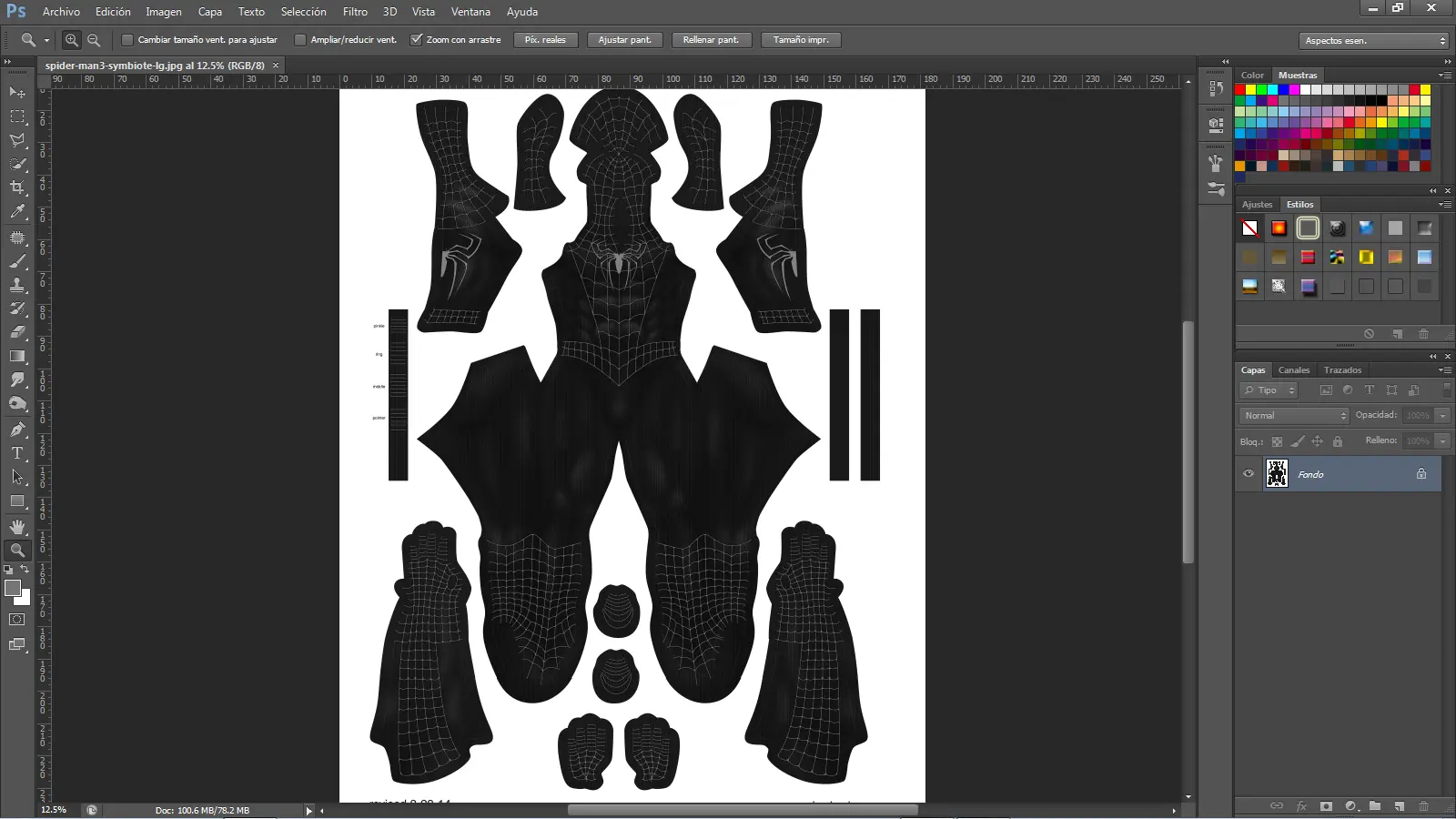 Patrones de trajes de heroes para sublimacion en tela