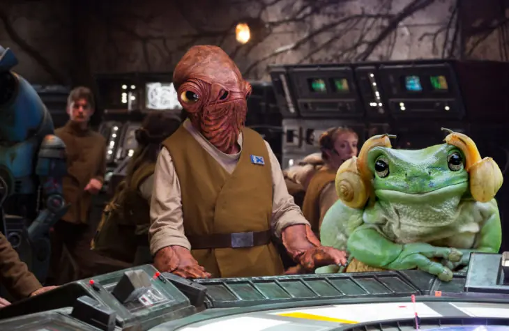 Esta rana está igualita a la Princesa Leia…