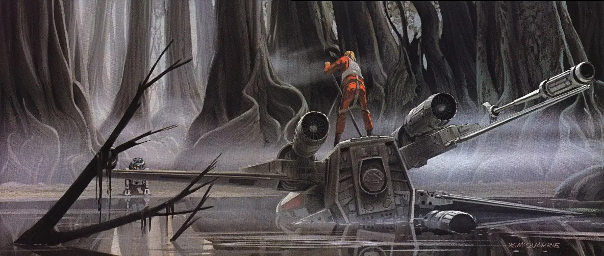 Ralph McQuarrie, el artista que dio vida a Star Wars
