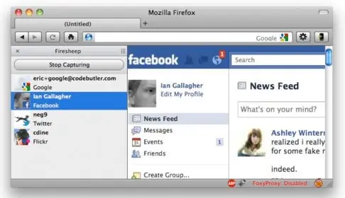 Firesheep, hackea redes sociales.