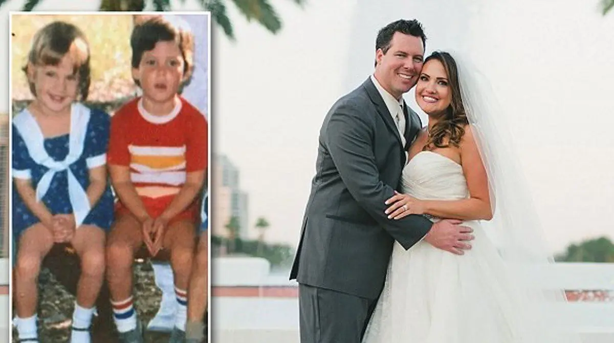 Se enamoraron cuando eran unos niños. 30 años después se ree