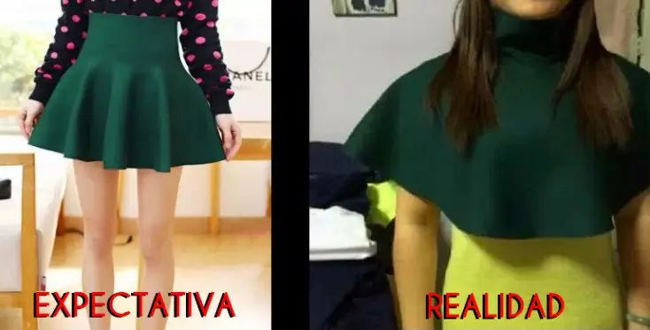 11 Casos fraudulentos de expectativa VS realidad d productos