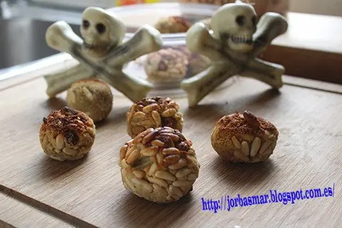 Panellets de castañas y chufas