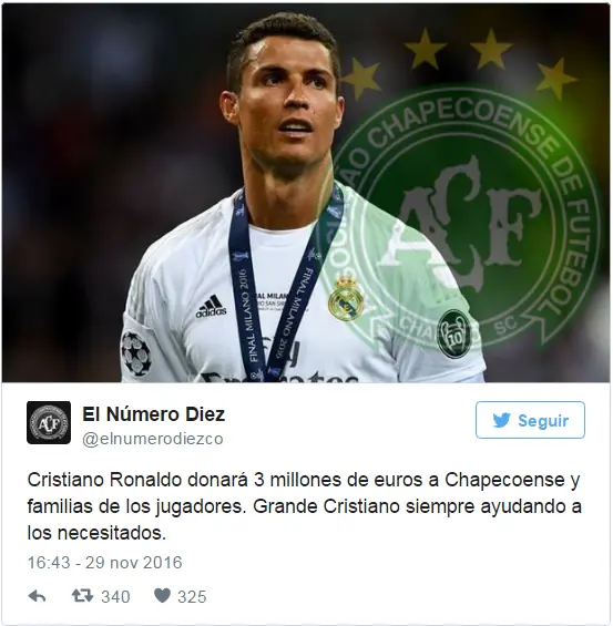 futbol solidadrio chapecoense messi brasil tragedia jugadores copa sudamericana taringa