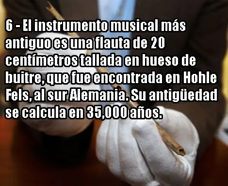15 increíbles datos sobre la música