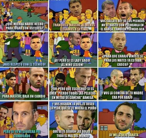 meme de los simpsons