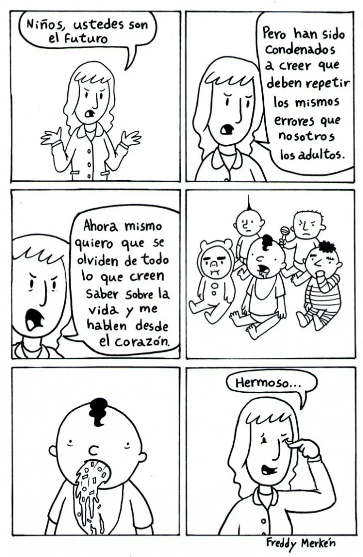 Comics de Freddy Merkén: Pasá a reírte lince