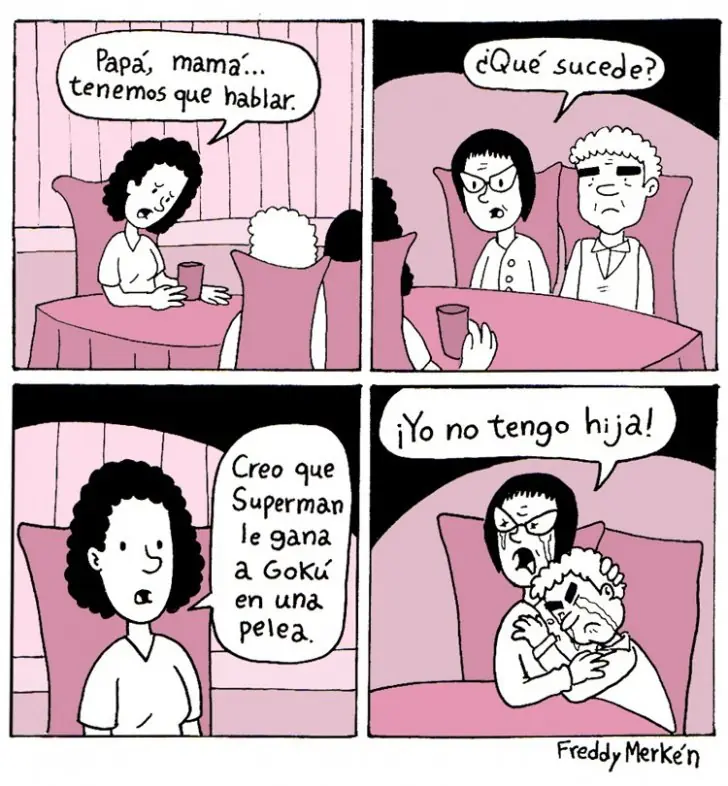 Comics de Freddy Merkén: Pasá a reírte lince