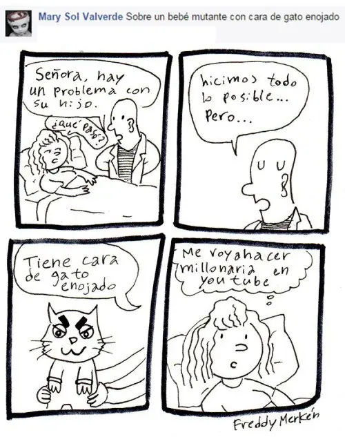 Comics de Freddy Merkén: Pasá a reírte lince