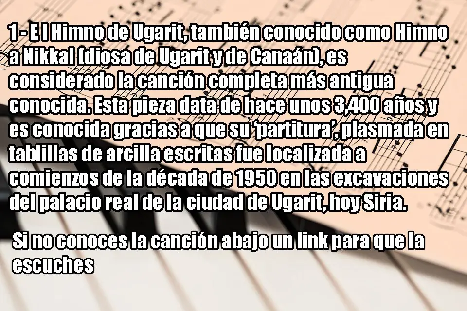 15 increíbles datos sobre la música