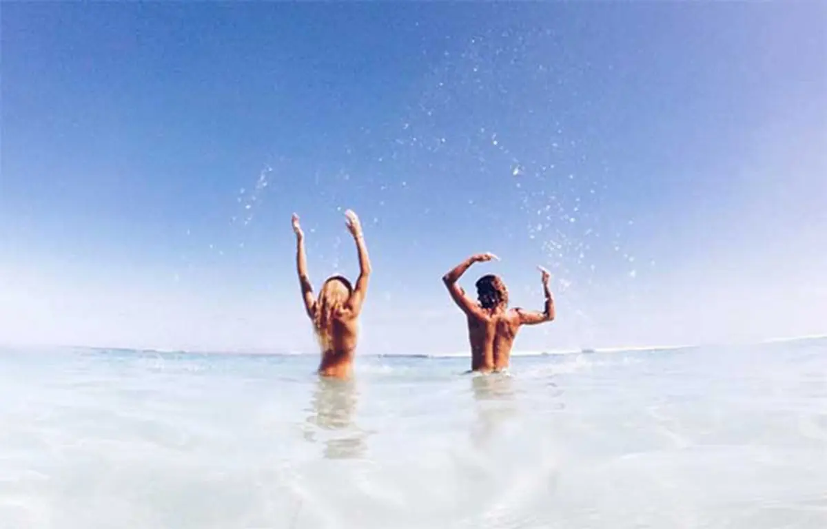 Las personas que aman la playa son más felices