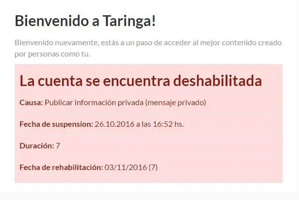 rechazo