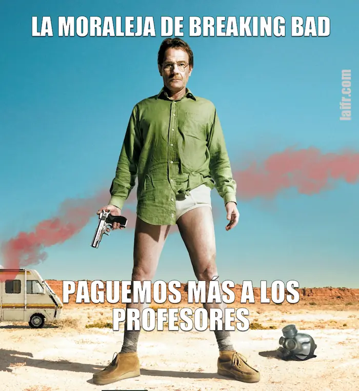 Memes e ilustraciones para fanaticos de Breaking Bad