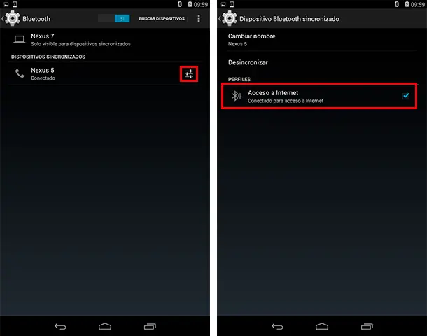 Como Compartir Internet Por Bluetooth En Android