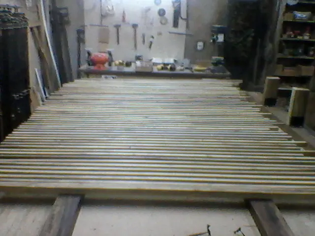 Haciendo un quebrasol en madera de laurel