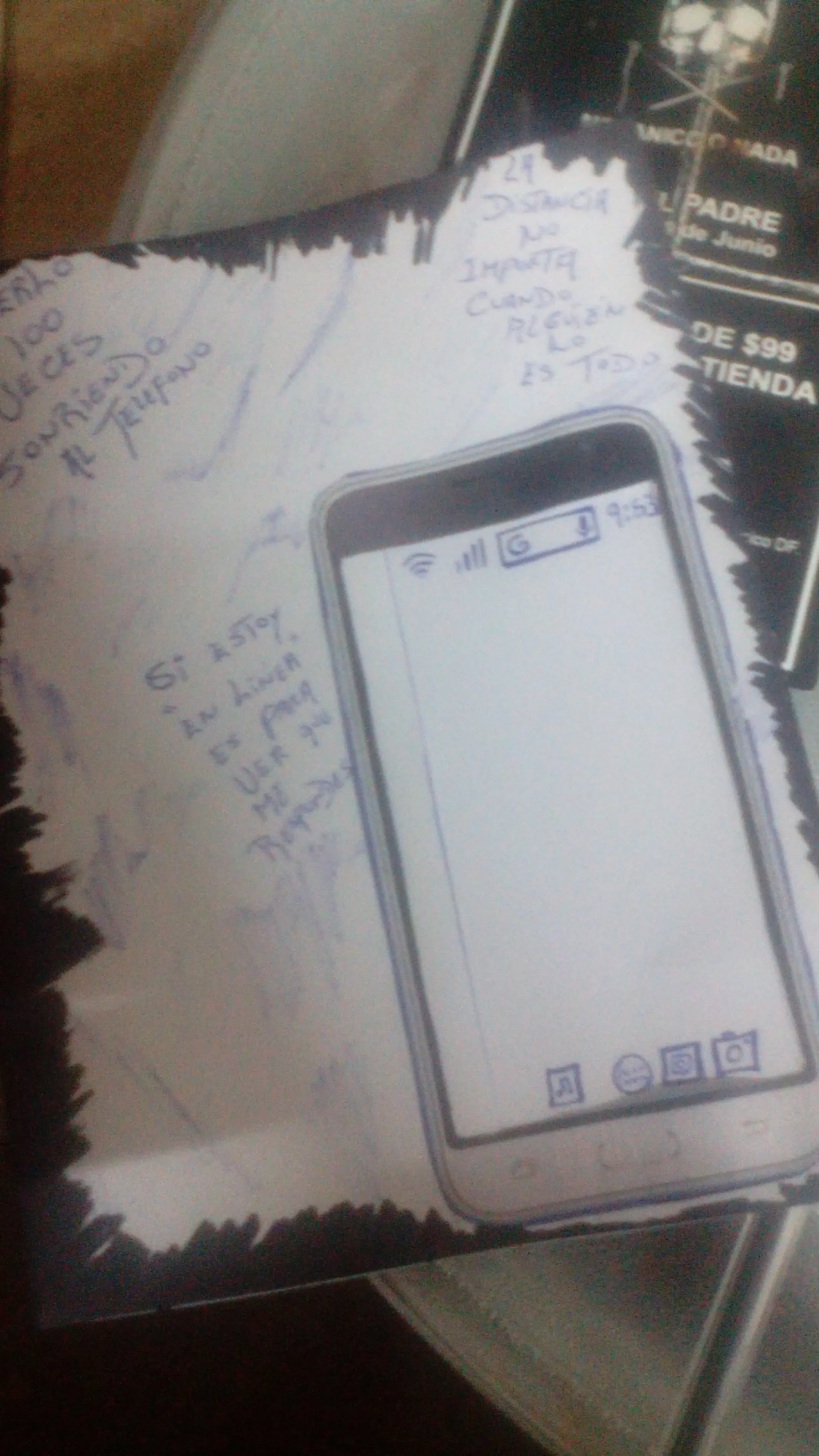 celular papel