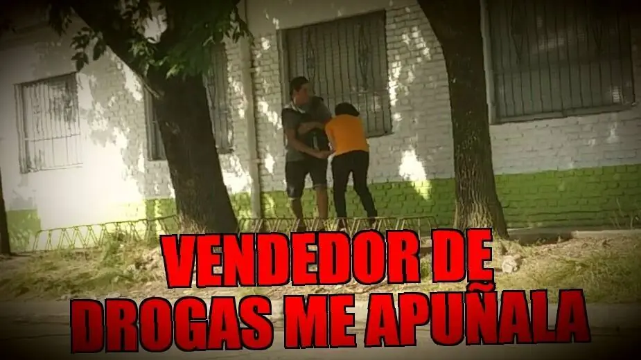 cazando vendedor de droga sale mal(me apuÑala)