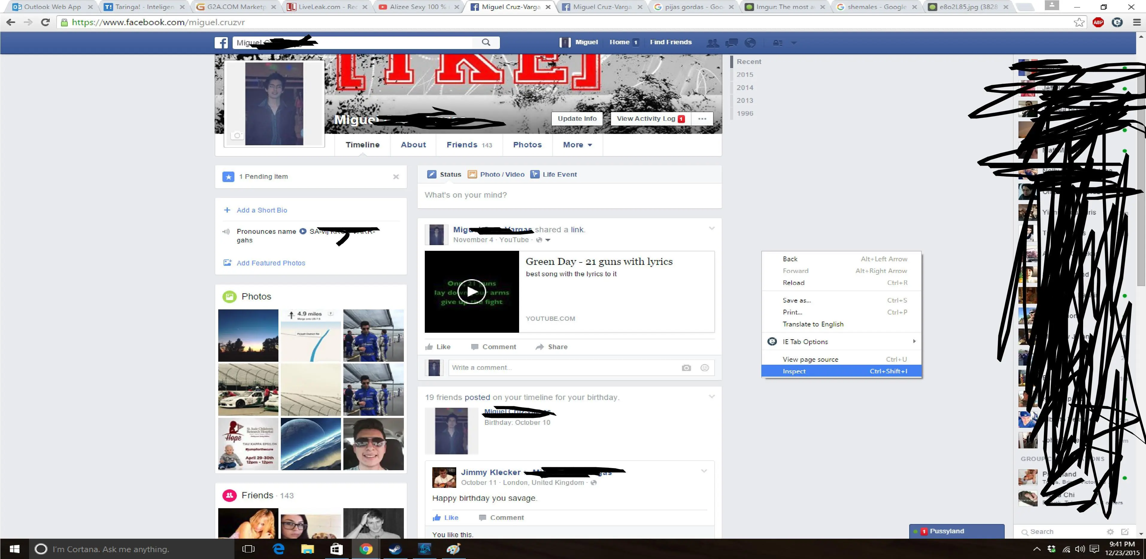 Te enseño a averiguar quien te visita en el feis maquinola