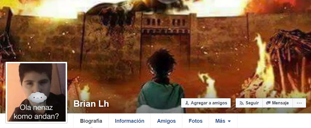 encontre el facebook del nene que insulto a jm clips
