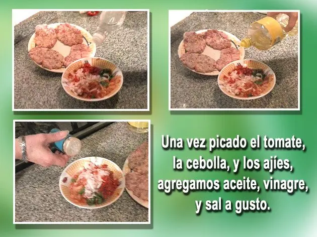 Variantes para preparar chorizos de cerdo