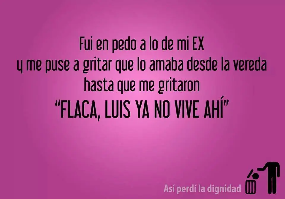 asi perdi la dignidad