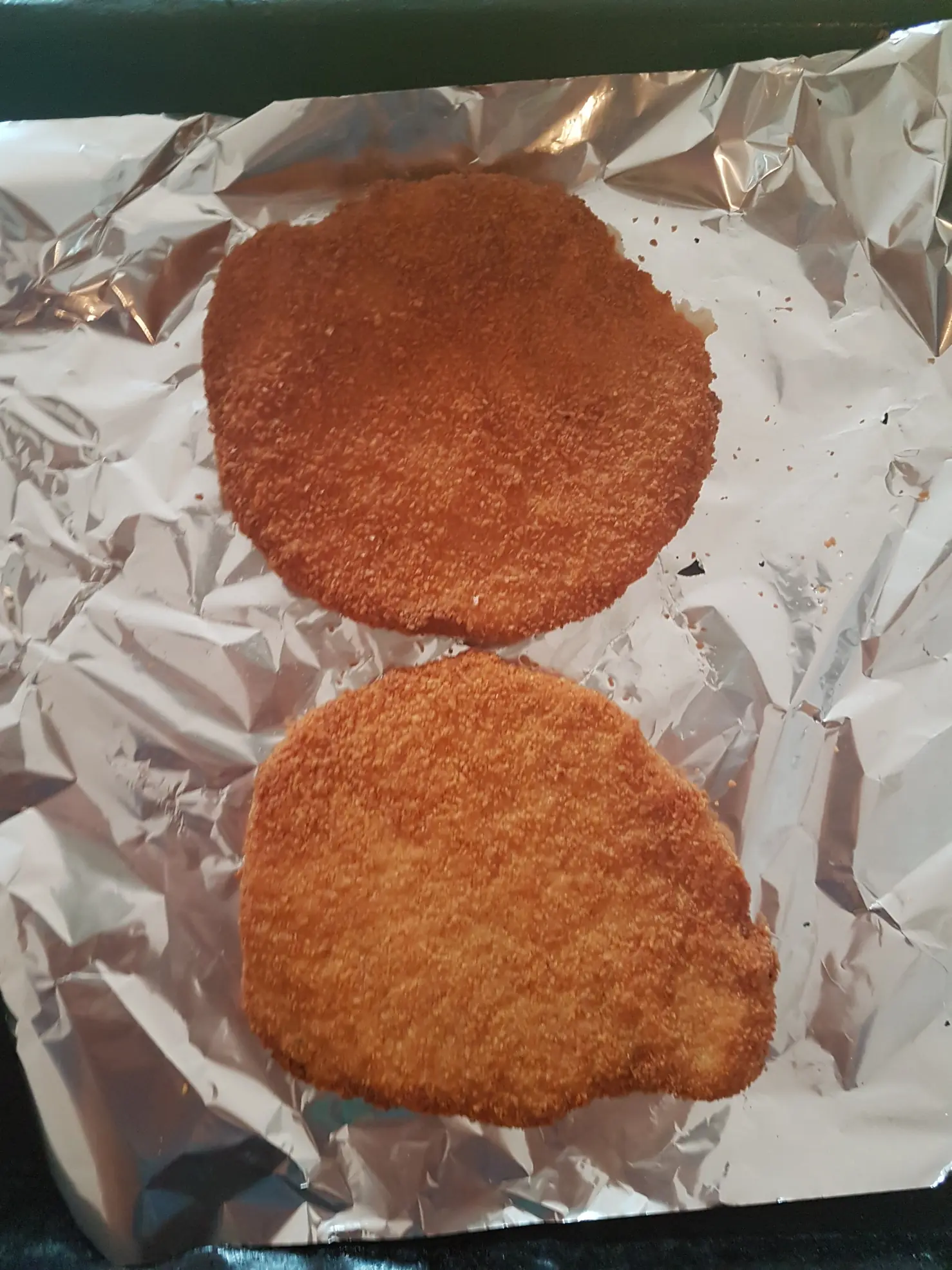 Milanesa de cerdo napo a caballo foto receta