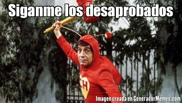 Desaprobe todas las materias y te lo cuento